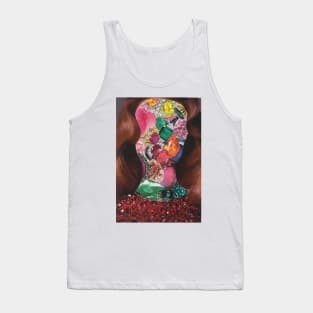 Gems Girl Silhouette Tank Top